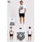 Beyaz Tiger Logolu Kısa Kollu Erkek T-Shirt - Closure Streetwear