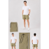 Açık Haki Erkek Deniz Şortu beachwear