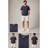 AB Lifestyle Men's Star Logo Bisiklet Yaka Erkek Tişört – Antrasit