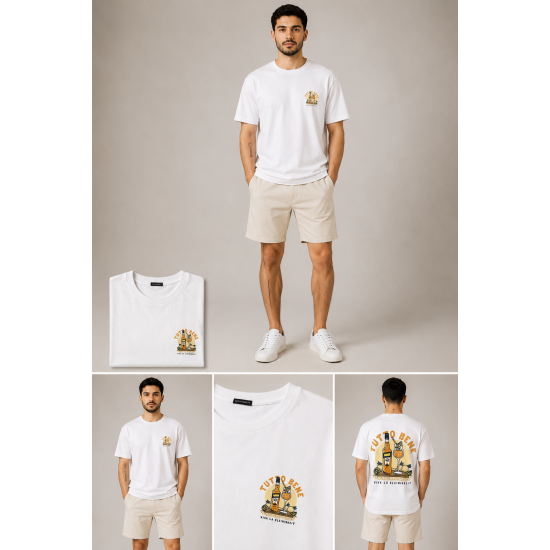 Kleingeist Unisex Beyaz Tutto Bene Baskılı Oversize Tişört Kleingeist Unisex Beyaz Tutto Bene Baskılı Oversize Tişört