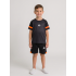 KWD Logolu Siyah-Turuncu Erkek Çocuk Spor İkili Takım
