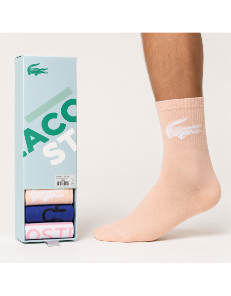 Lacoste Kadın 6'lı Spor Çorap Seti – Dinamik Tarz ve Sportif Elegans Lacoste Kadın 6'lı Spor Çorap Seti – Dinamik Tarz ve Sportif Elegans