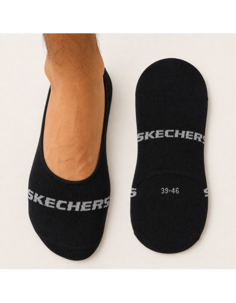 Skechers Erkek Görünmez Baret / Patik Çorap - Siyah Skechers Erkek Görünmez Baret / Patik Çorap - Siyah