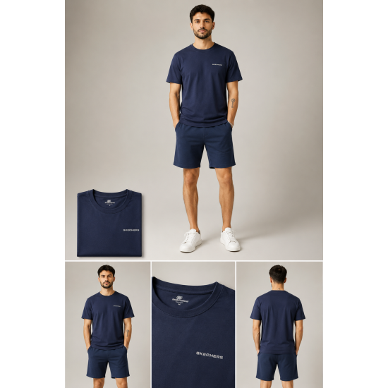 Skechers Men's Everyday Bisiklet Yaka Erkek Tişört – Minimalist Tarz ve Aktif Konfor Skechers Men's Everyday Bisiklet Yaka Erkek Tişört – Minimalist Tarz ve Aktif Konfor